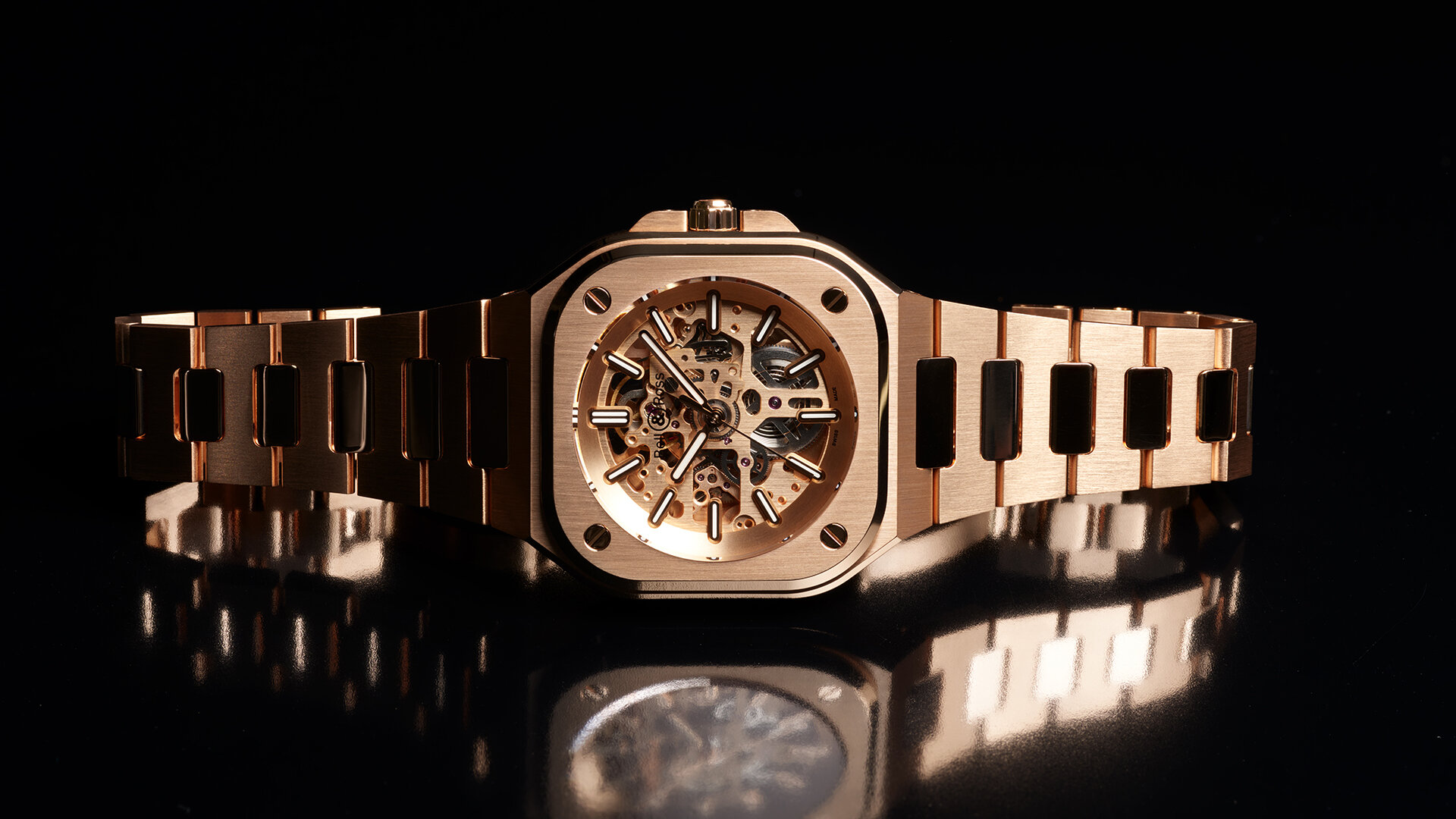 BR-05 SKELETON GOLD