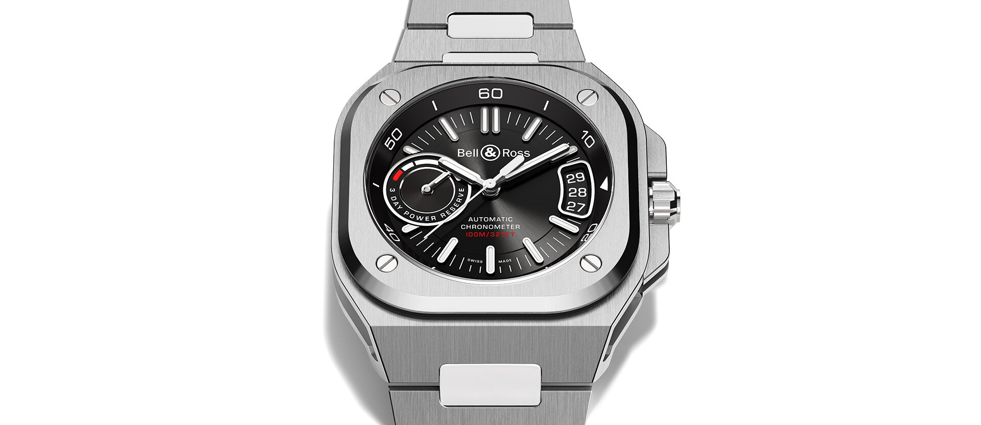 Bell and ross metal bracelet new arrivals