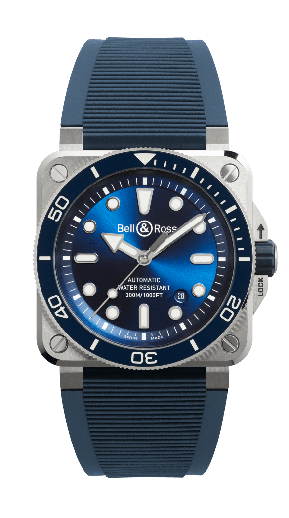 Bell & ross blue diver shop