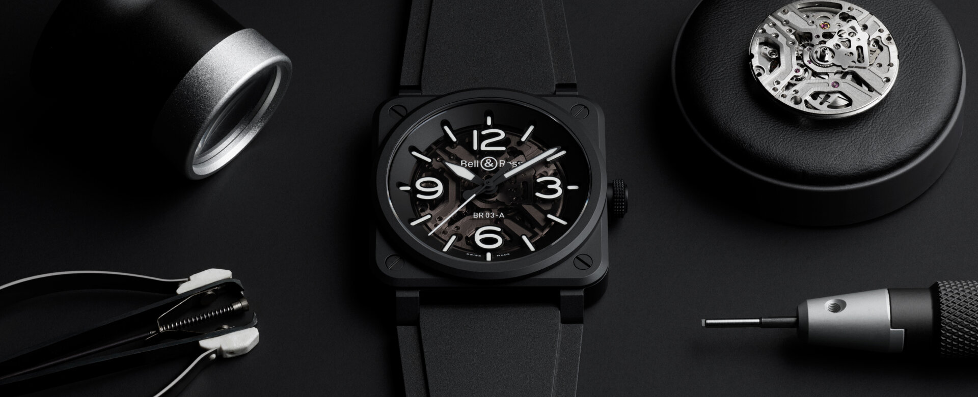 BR-03 Skeleton Black Ceramic