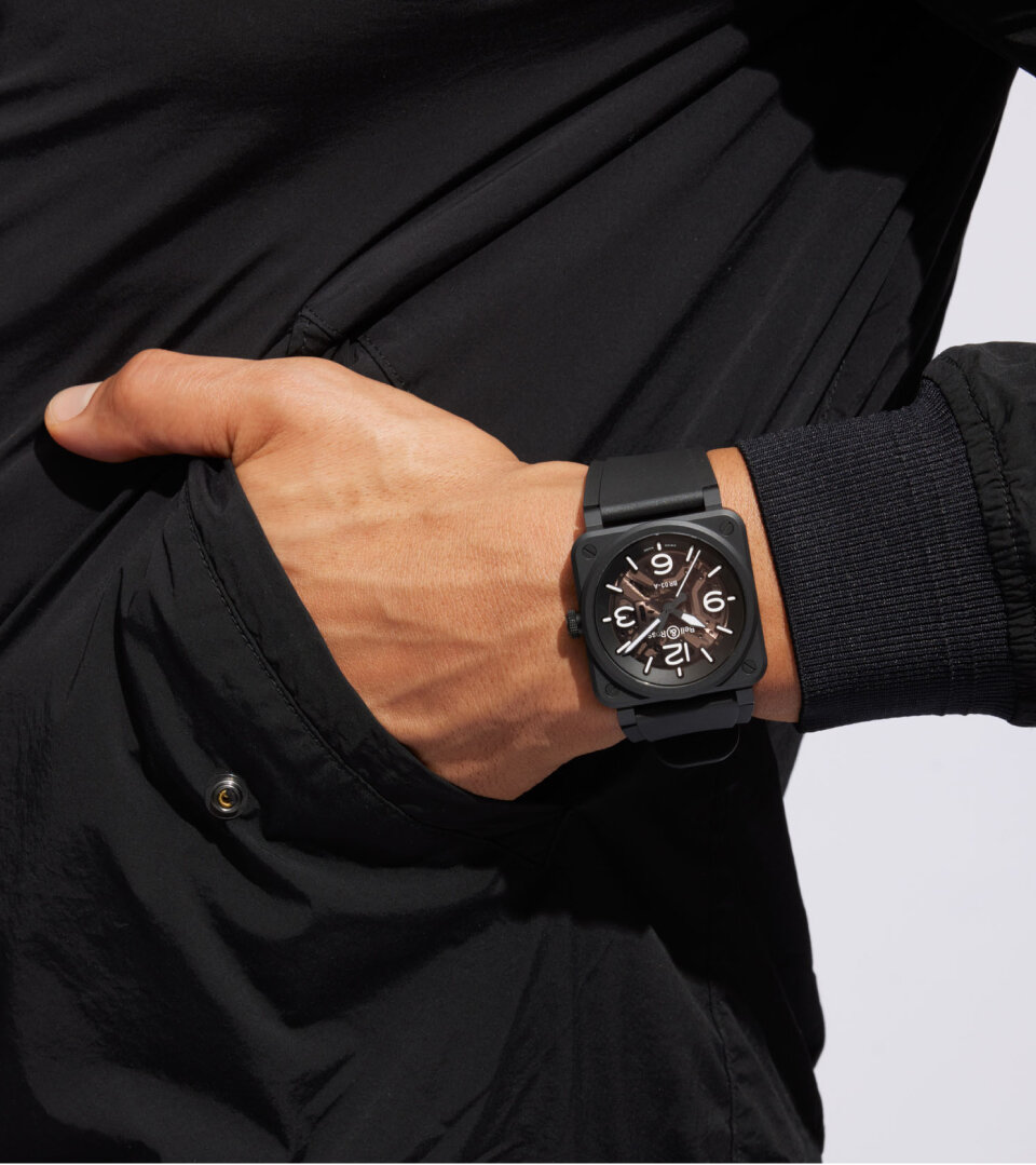 BR-03 Skeleton Black Ceramic