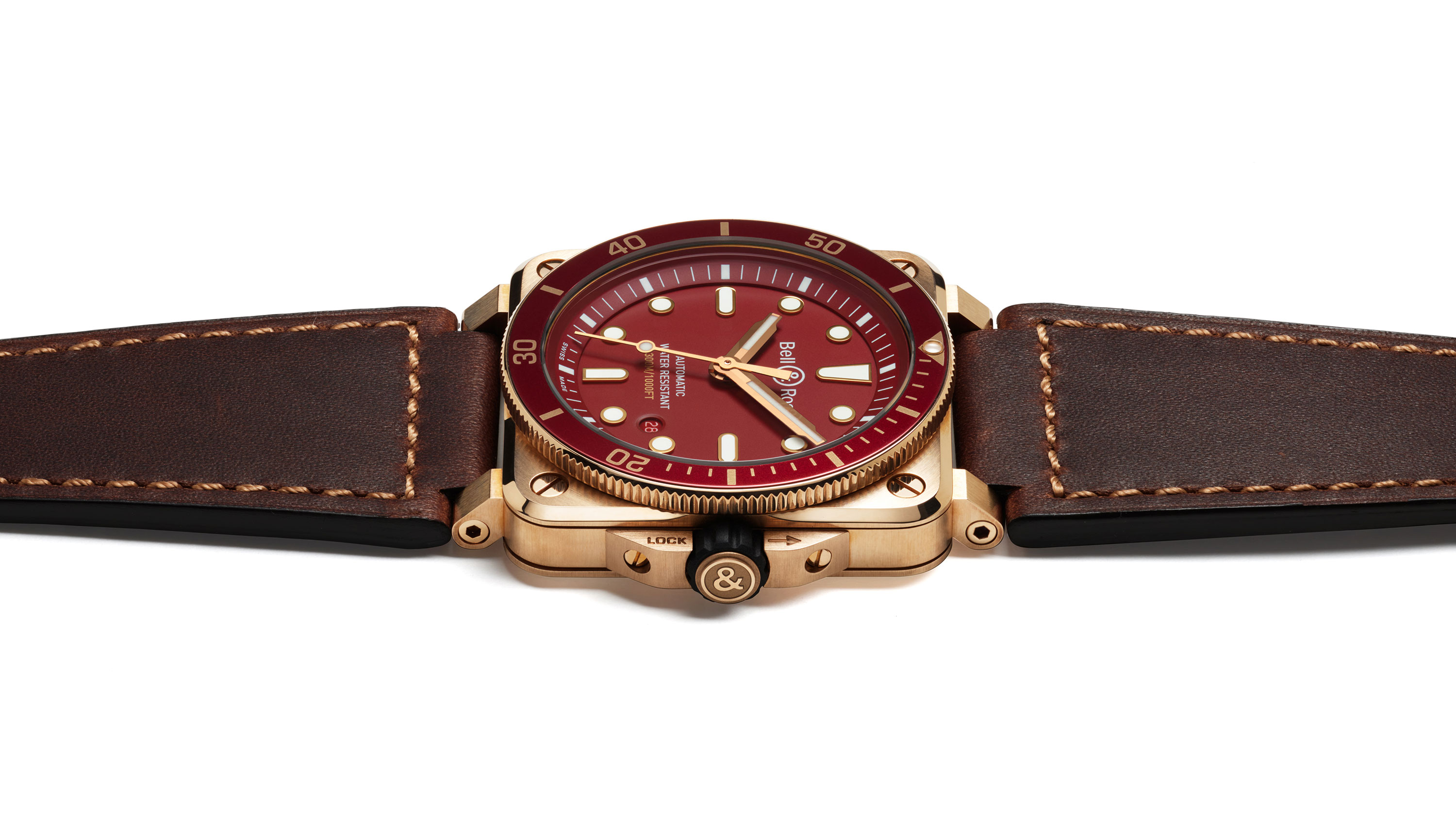 BR 03-92 DIVER RED BRONZE
