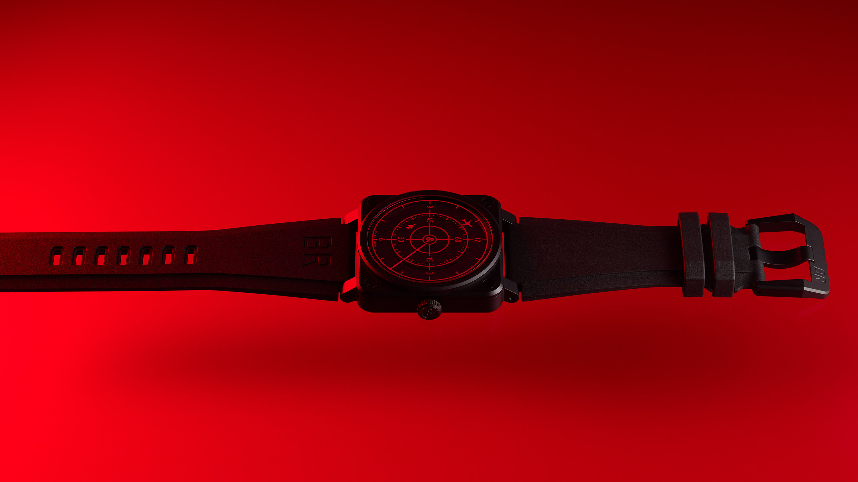 BR 03 92 RED RADAR CERAMIC