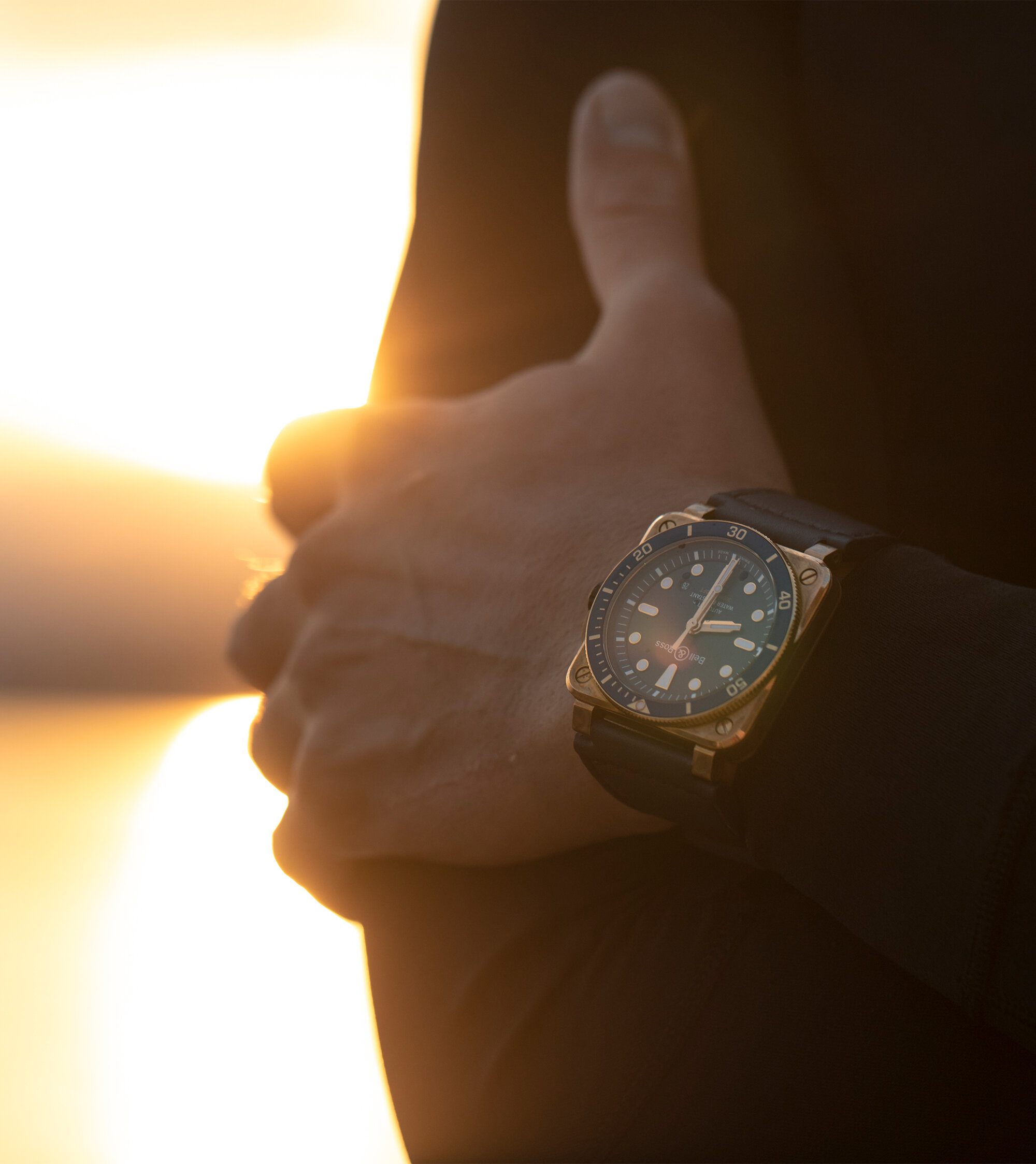 BR 03 92 DIVER BLUE BRONZE