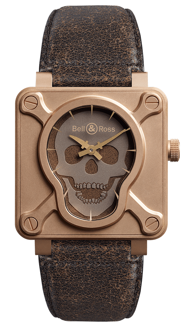 BR 01 SKULL BRONZE